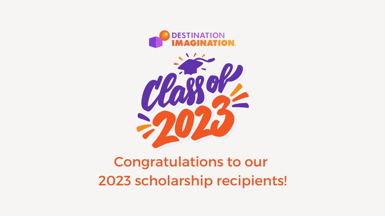 Text says, "Class of 2023. Congratulations to our 2023 scholarship recipients!"