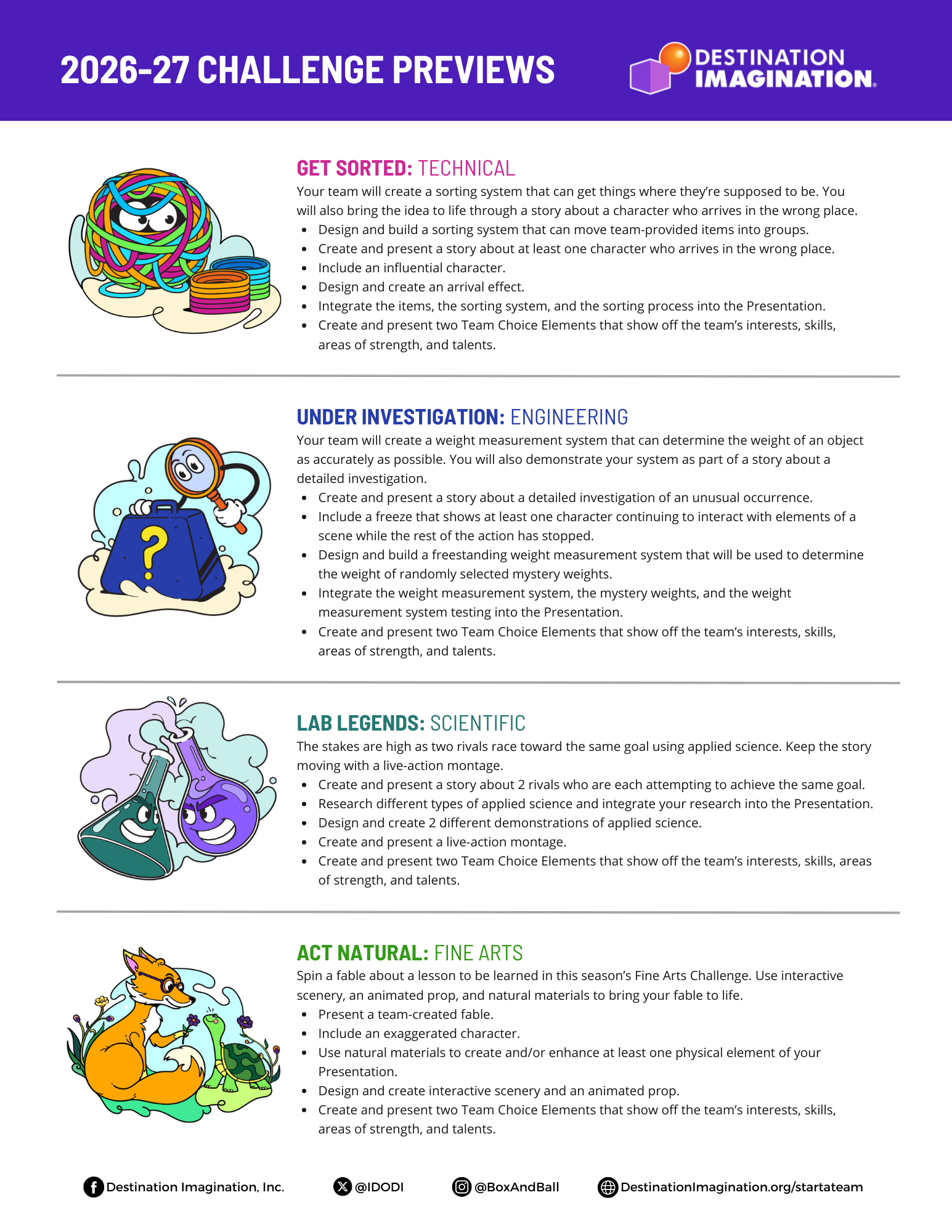 2026-27 Challenge Preview Flyer - Letter Size