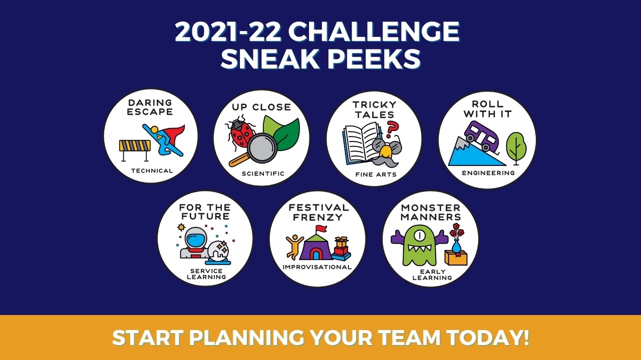 Get a Sneak Peek at Our 2021-22 Challenges
