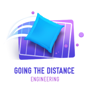 23-24 Engineering Going to Distance Icon
