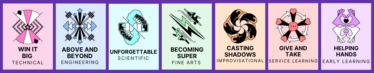 Images of the 25-26 DI Team Challenge Logos