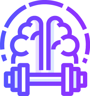 Brain training icon