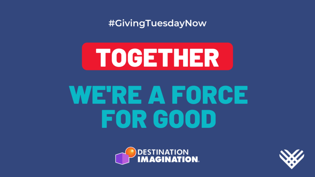 Support DI & Creativity Today on Giving Tuesday Now