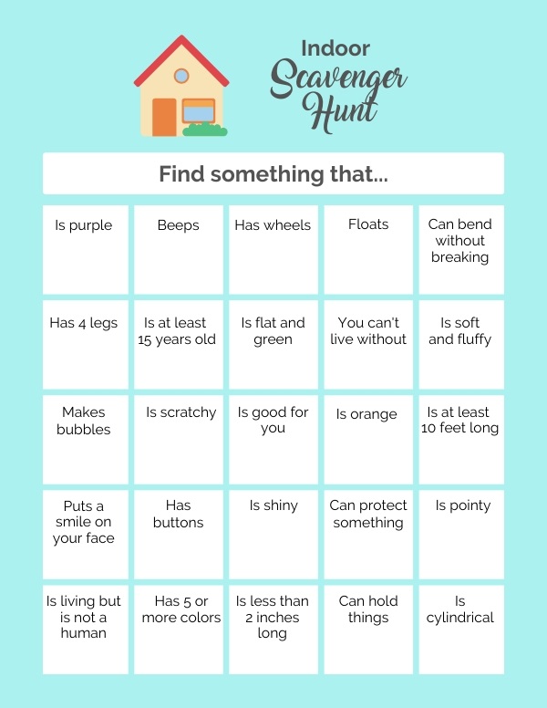 Birthday Scavenger Hunt Ideas