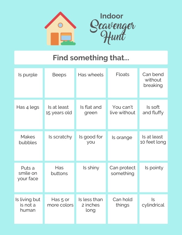 Adult Scavenger Hunt