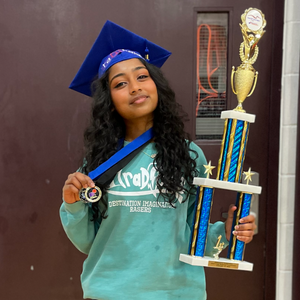 Photo of Shreia Sunderamoorthi, one of our 2022 DI Graduate of the Year winners.