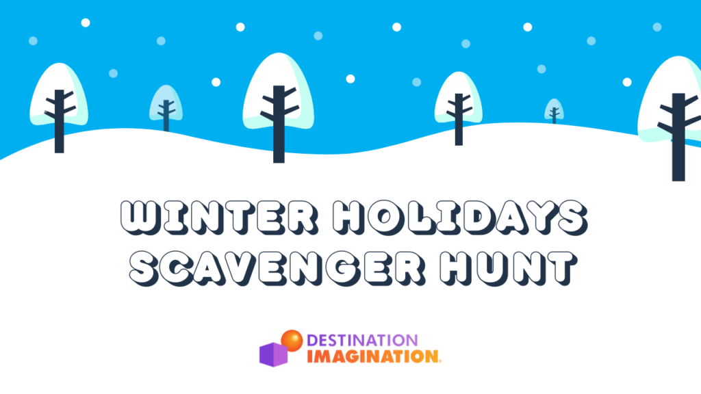 Winter Holidays Scavenger Hunt